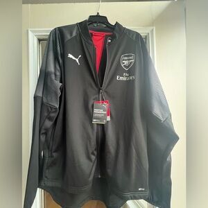 NWT Puma Arsenal FC Stadium Jacket
